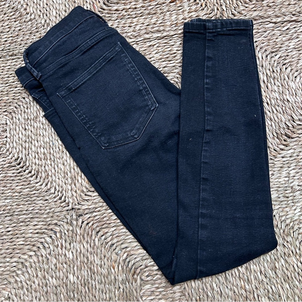 Everlane Women's High-Rise Black Skinny Jeans